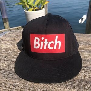 Vintage MTTM B!tch Snap Back Trucker Hat